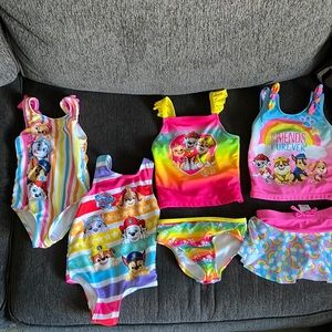 Paw patrol 2T bathing suit lot